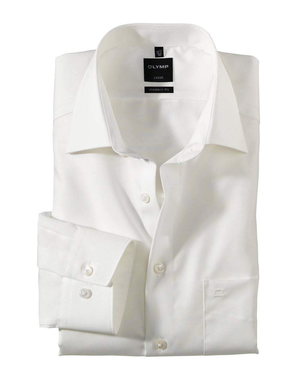 Hemden lange mouw wit OLYMP
