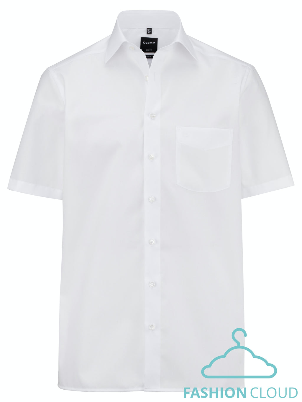 Hemden korte mouw wit OLYMP