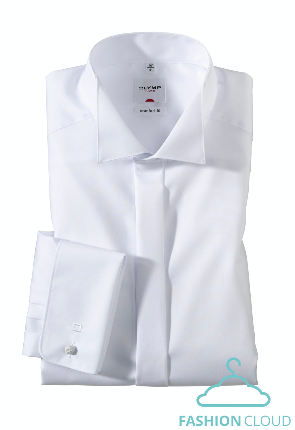 Smokinghemden wit OLYMP