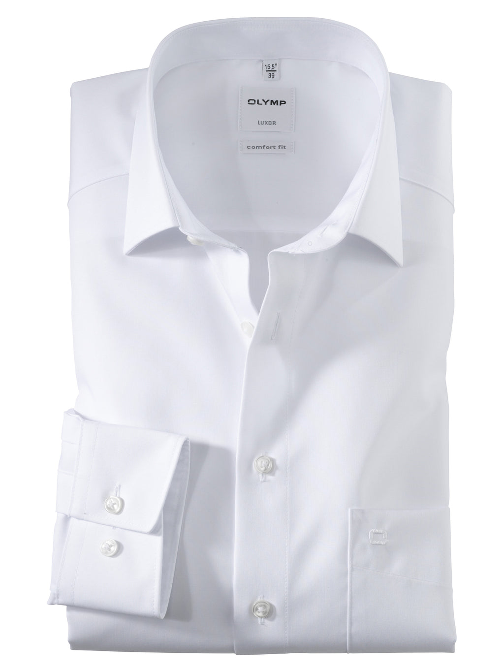 Hemden lange mouw wit OLYMP