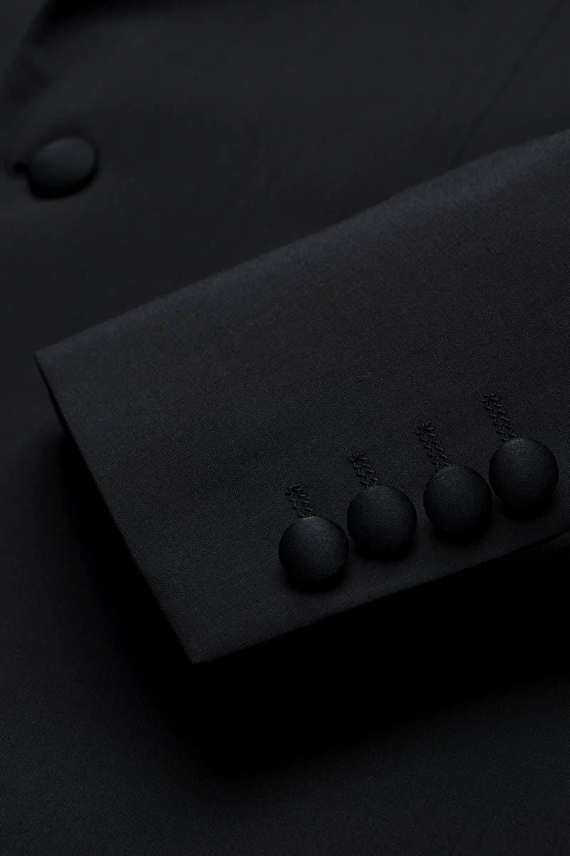 Smokingvesten zwart DIGEL