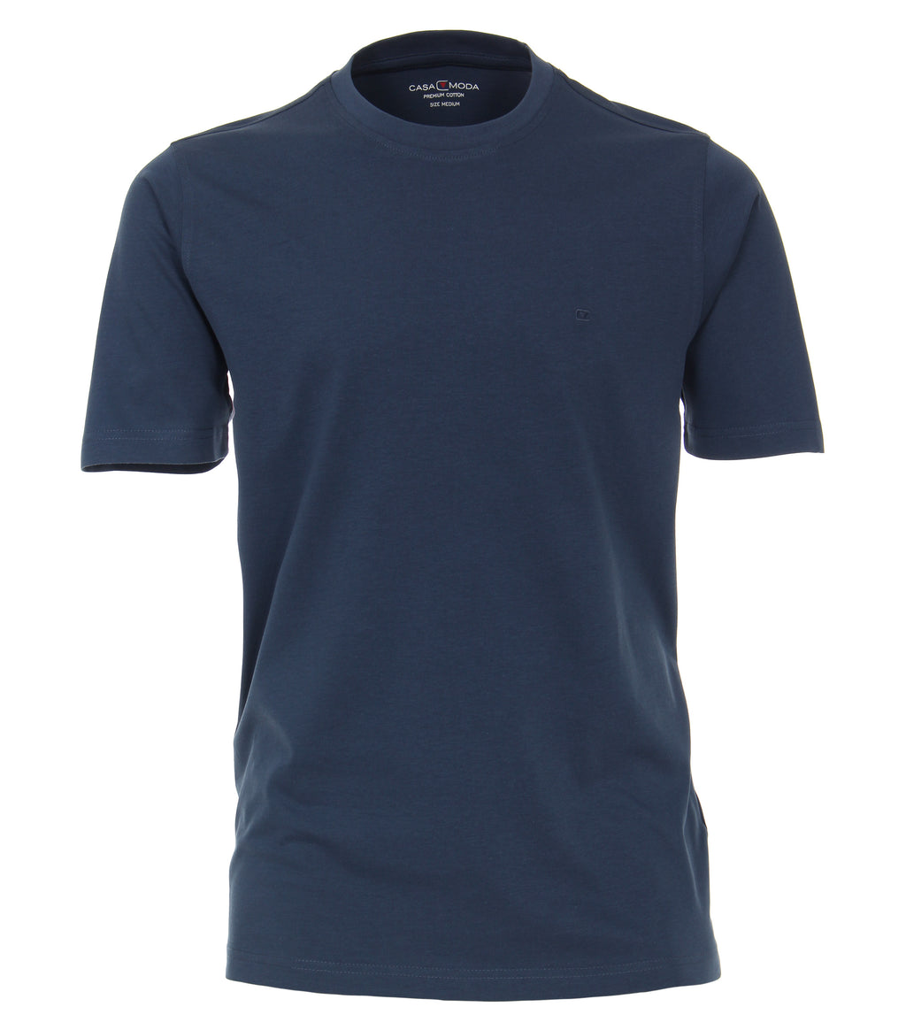 T-shirts korte mouw blauw Casa Moda