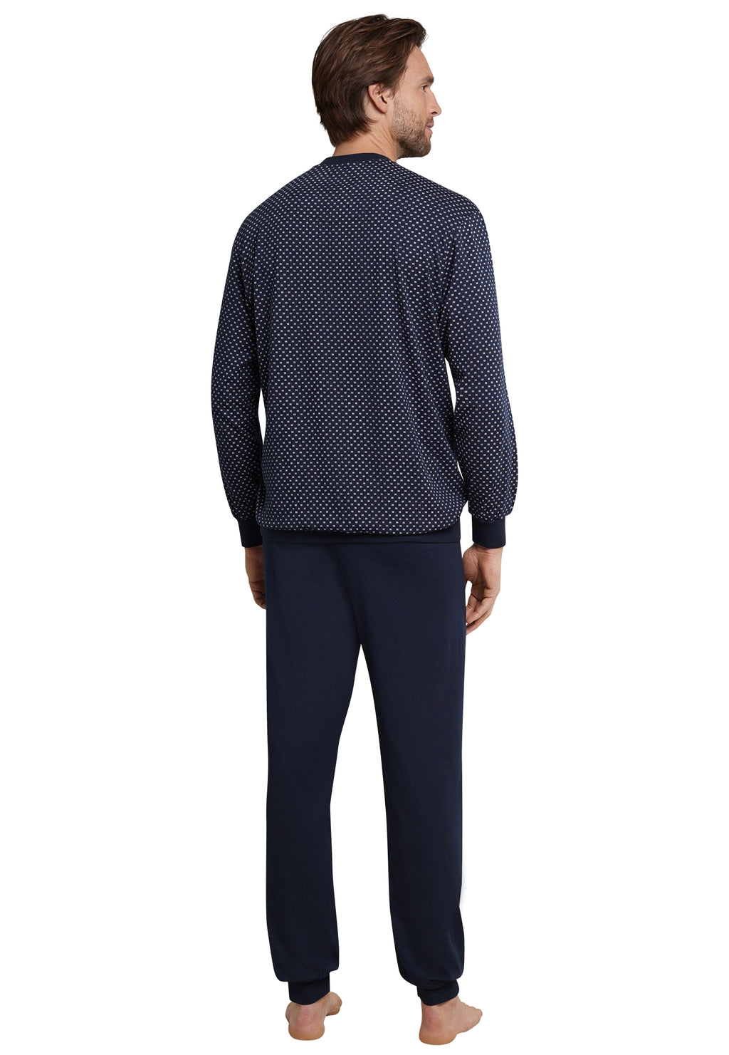 Pyjama's blauw SCHIESSER