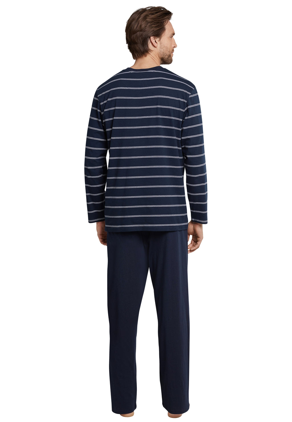 Pyjama's blauw SCHIESSER