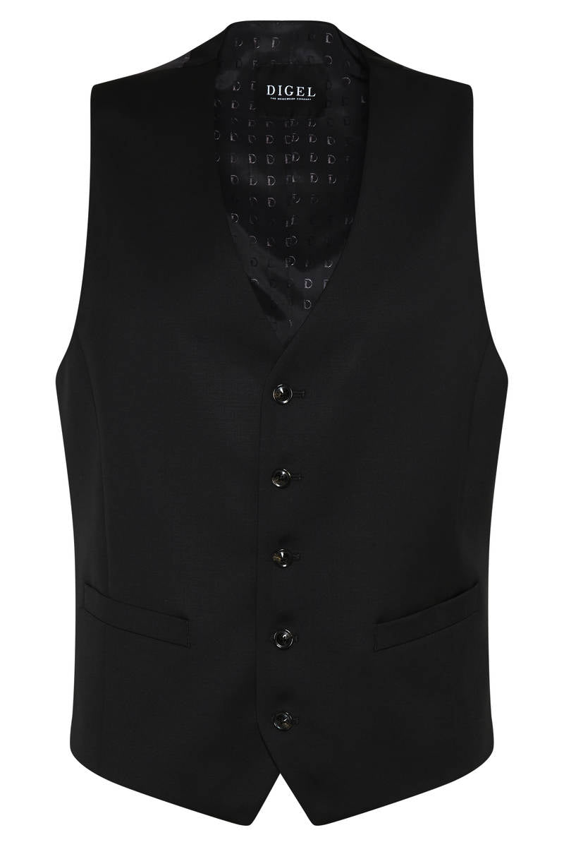 Kostuumgilets zwart DIGEL