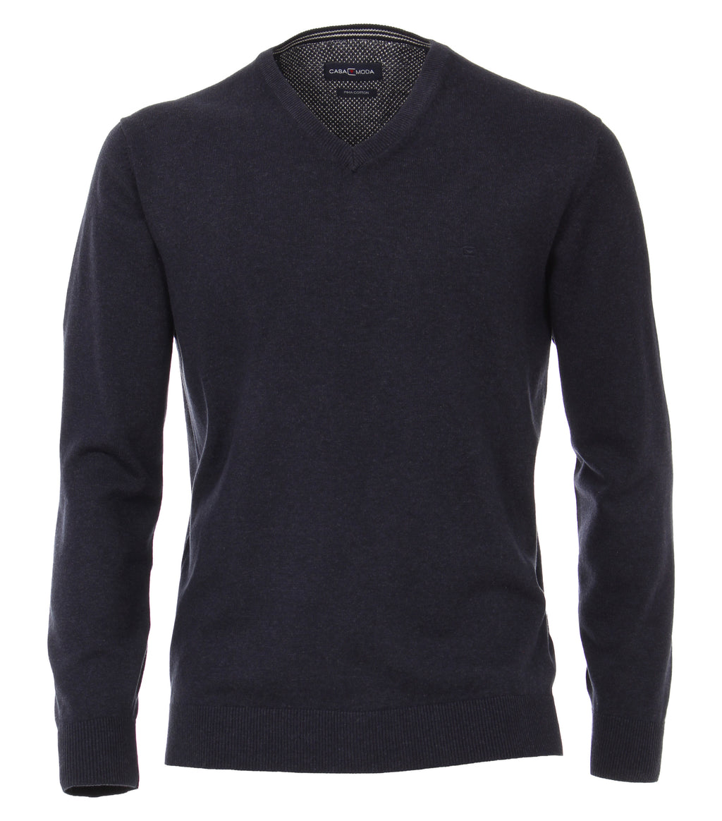 Pulls blauw Casa Moda