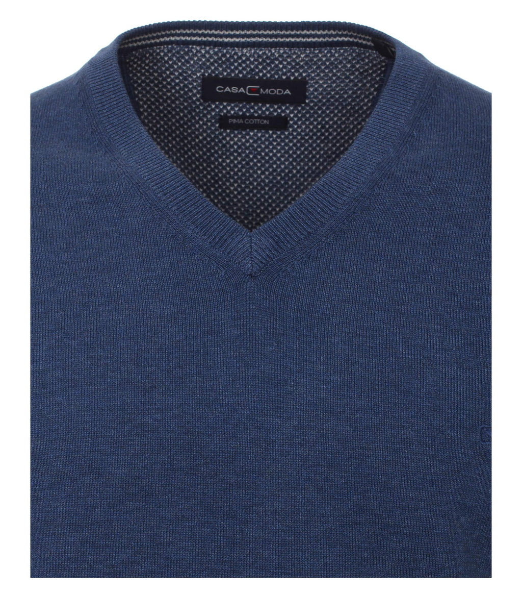 Pulls blauw Casa Moda