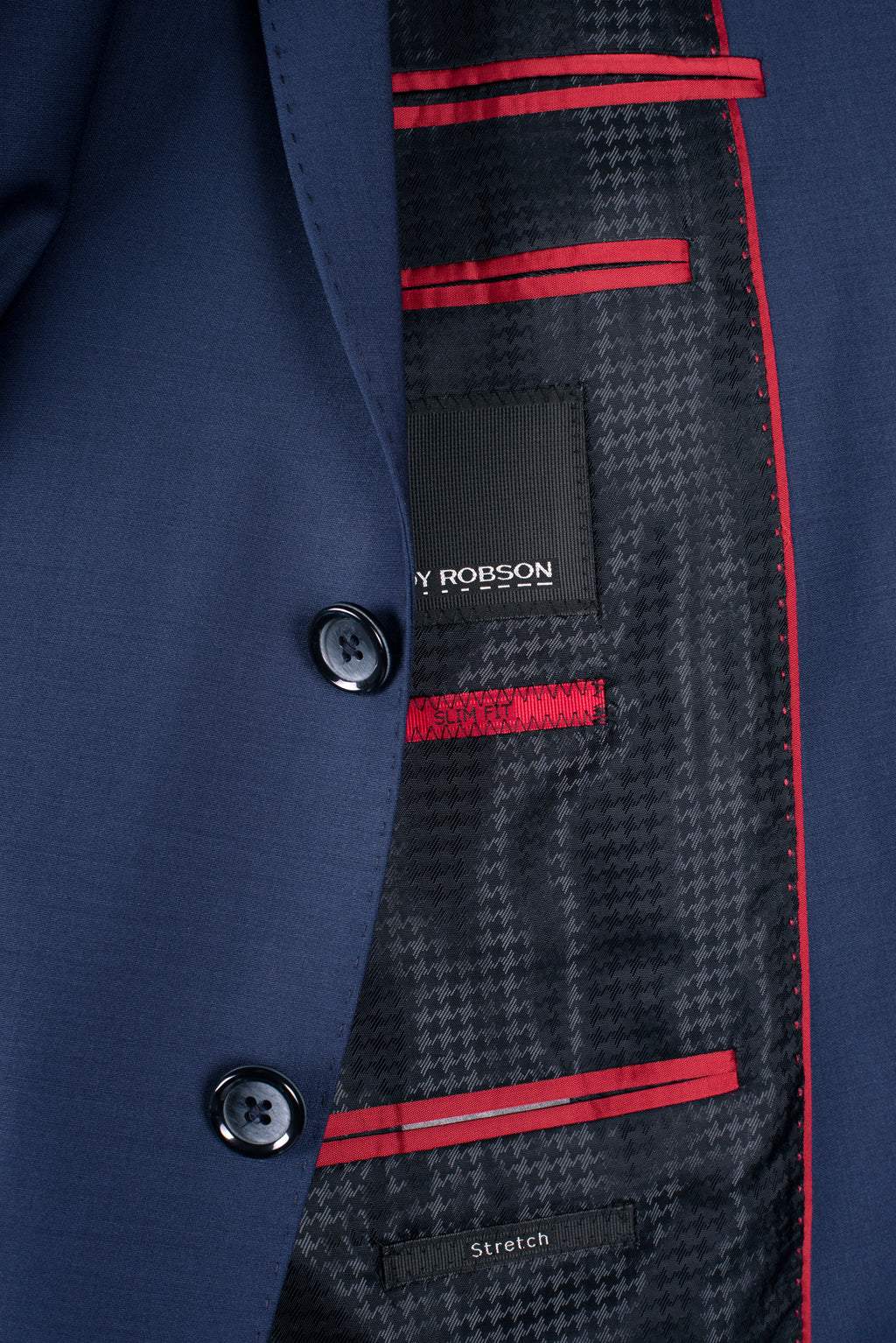 Blazers blauw Roy Robson