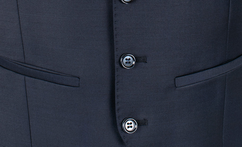 Kostuumgilets blauw Roy Robson