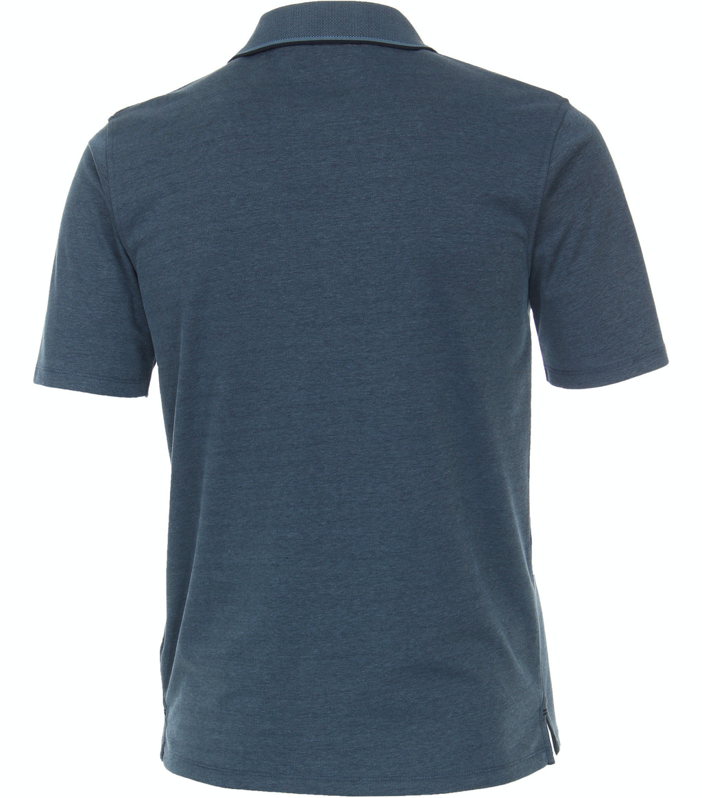Polo's korte mouw blauw Casa Moda
