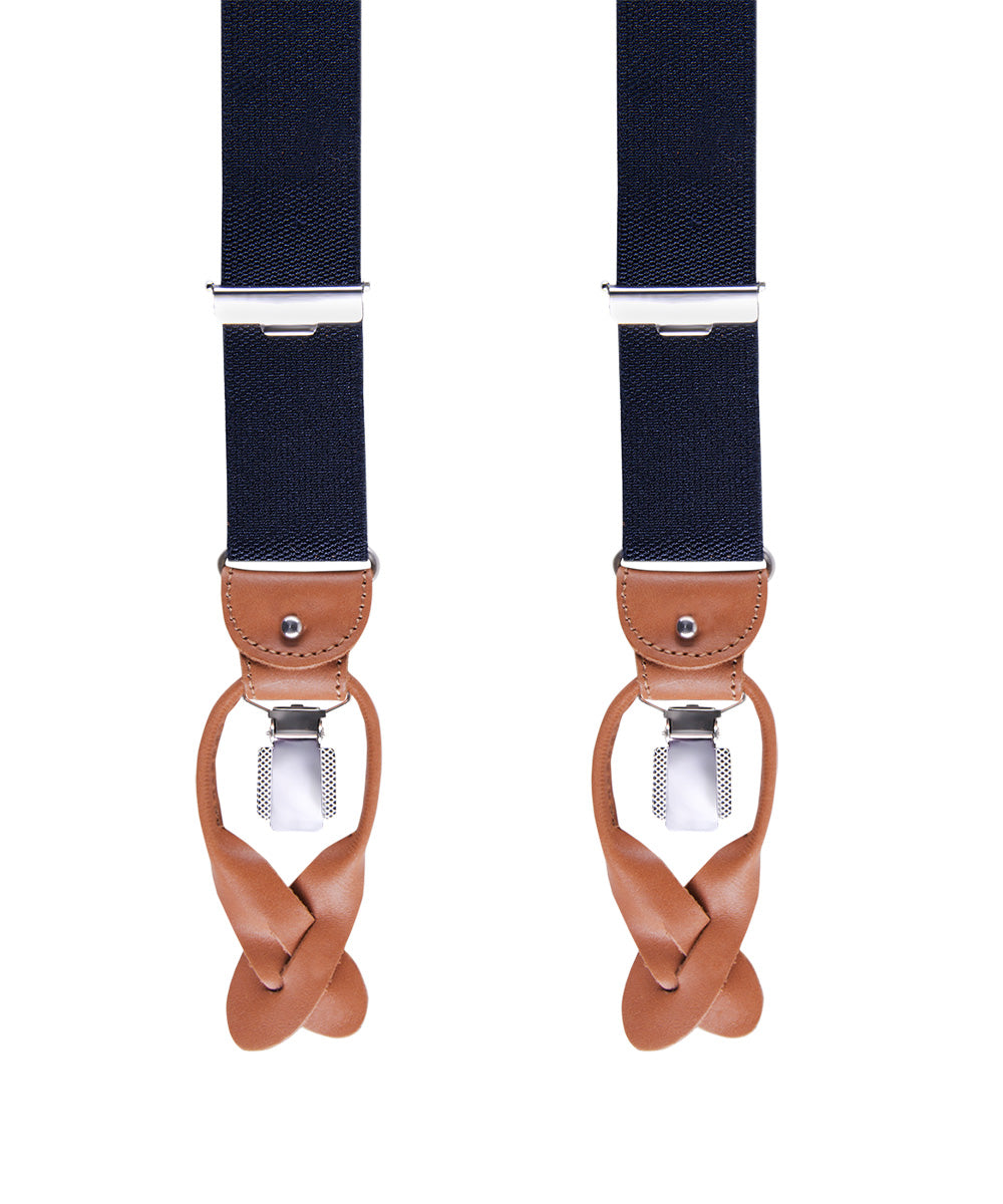 Bretellen blauw Profuomo