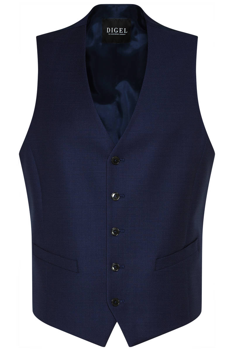 Kostuumgilets blauw DIGEL