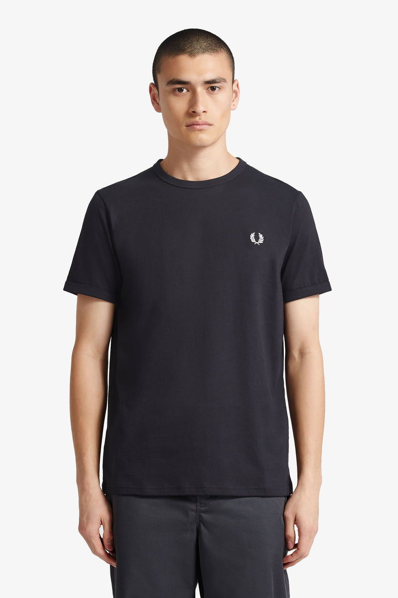 T-shirts korte mouw blauw Fred Perry