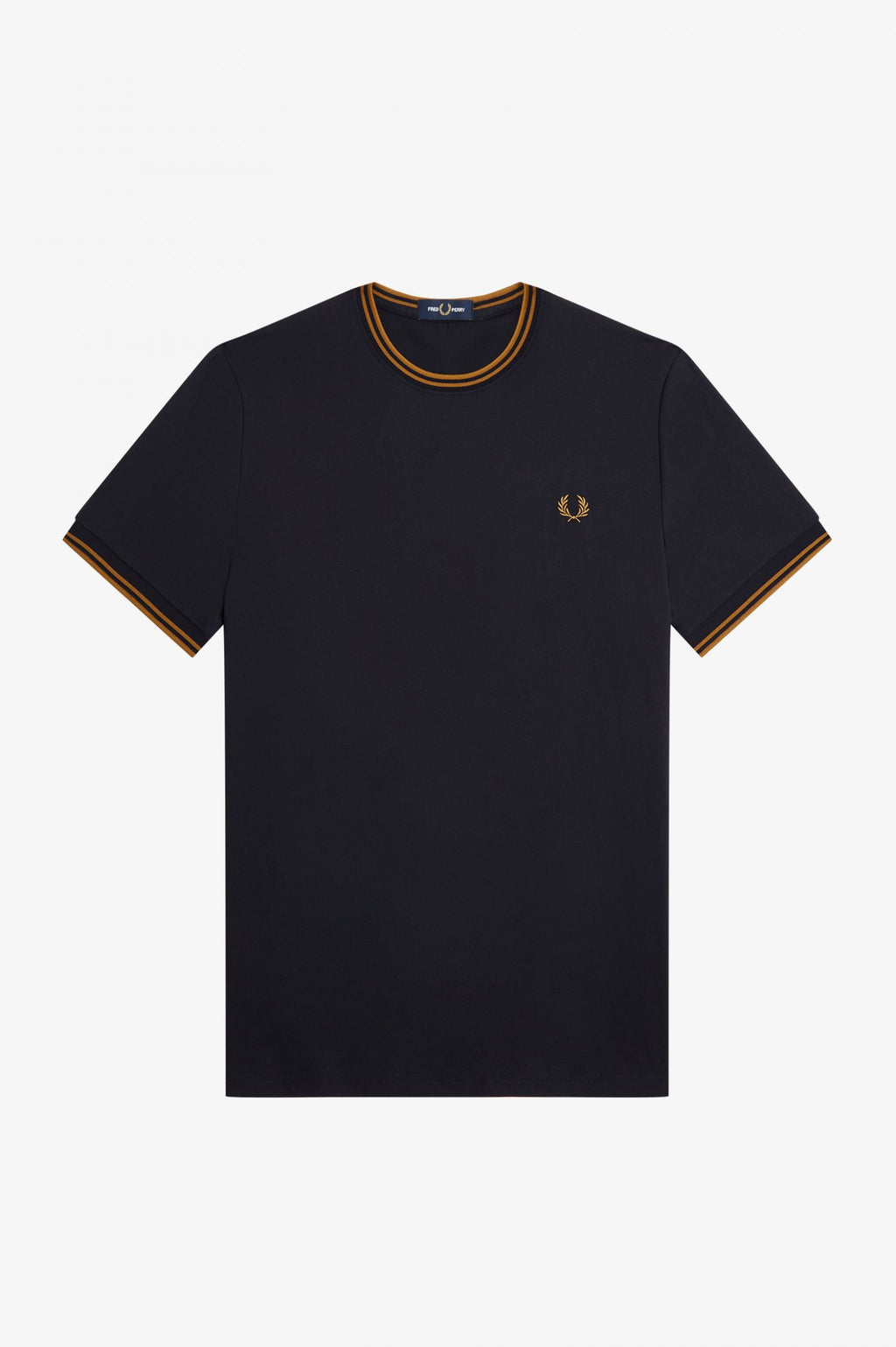 T-shirts korte mouw navy Fred Perry