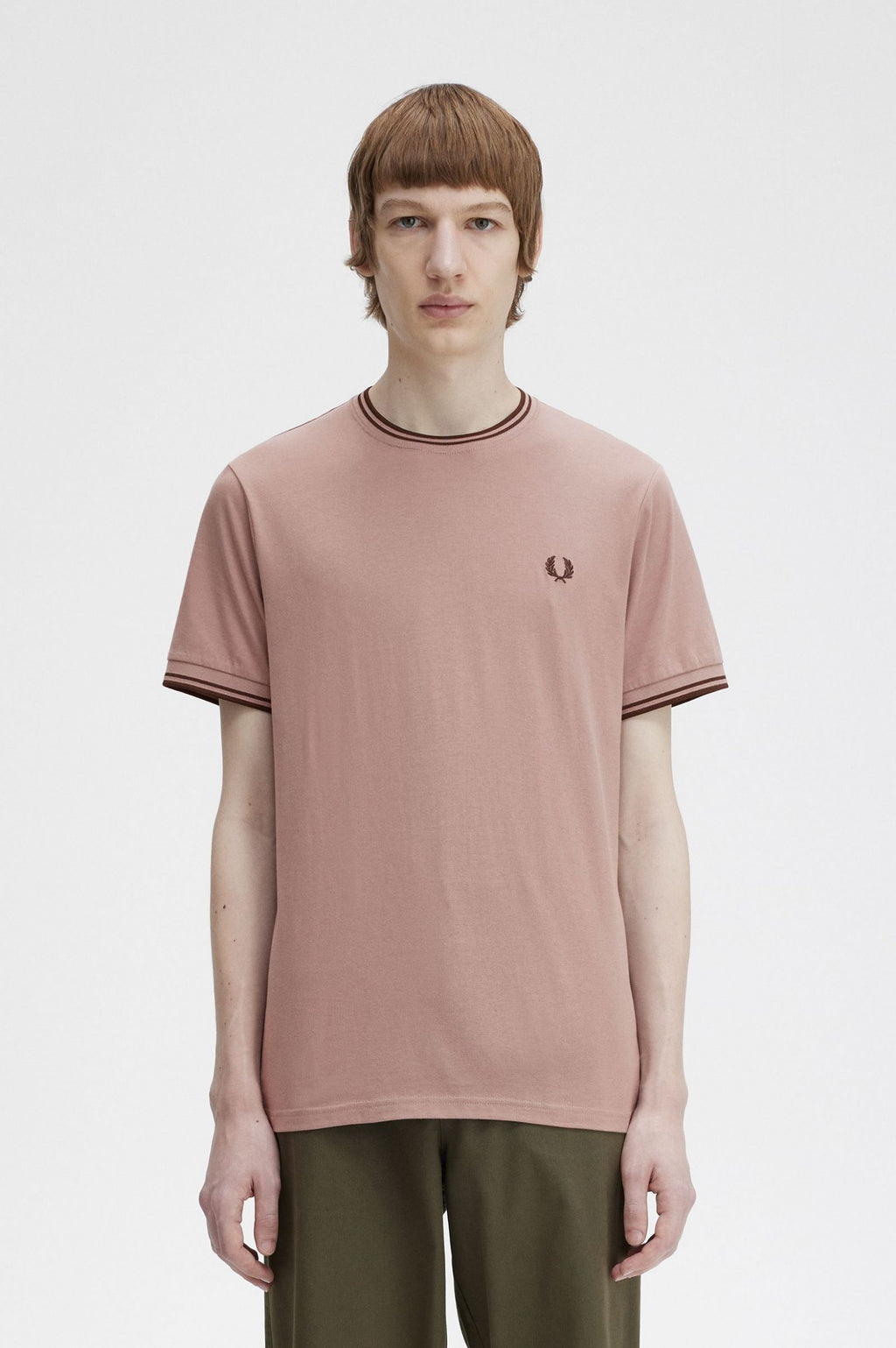 T-shirts korte mouw roze Fred Perry