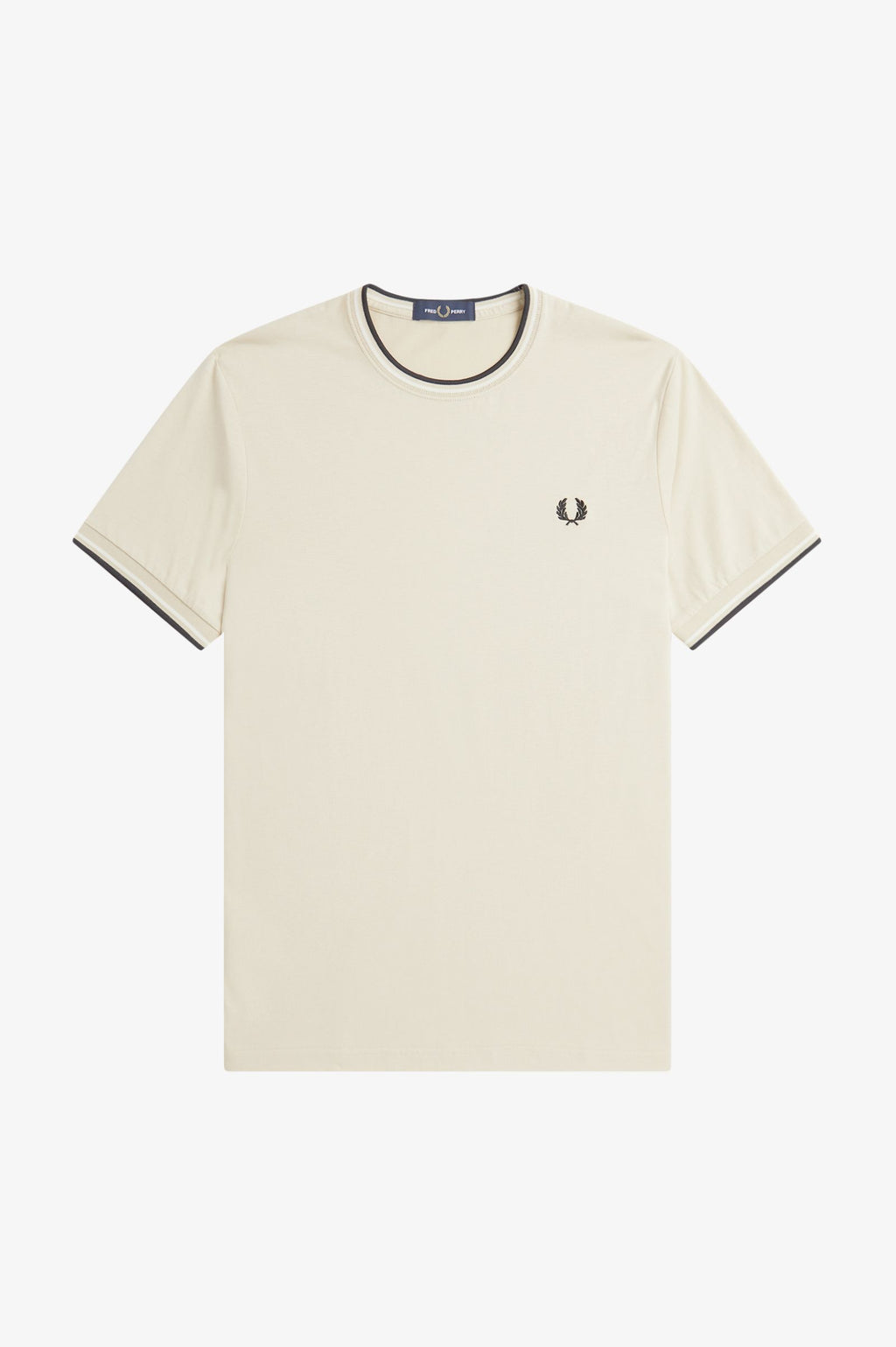 T-shirts korte mouw wit Fred Perry
