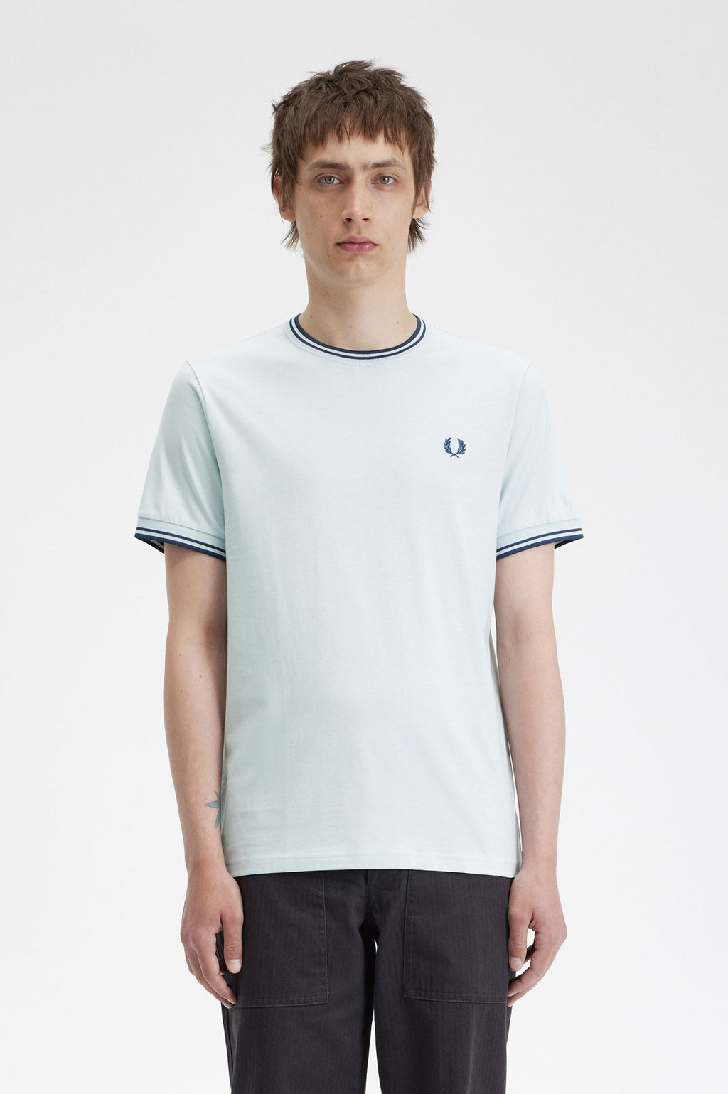 T-shirts korte mouw blauw Fred Perry