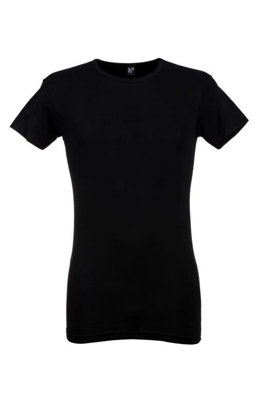 T-shirts korte mouw zwart Alan Red