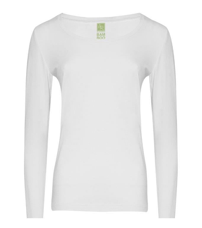 T-shirts lange mouw wit Alan Red