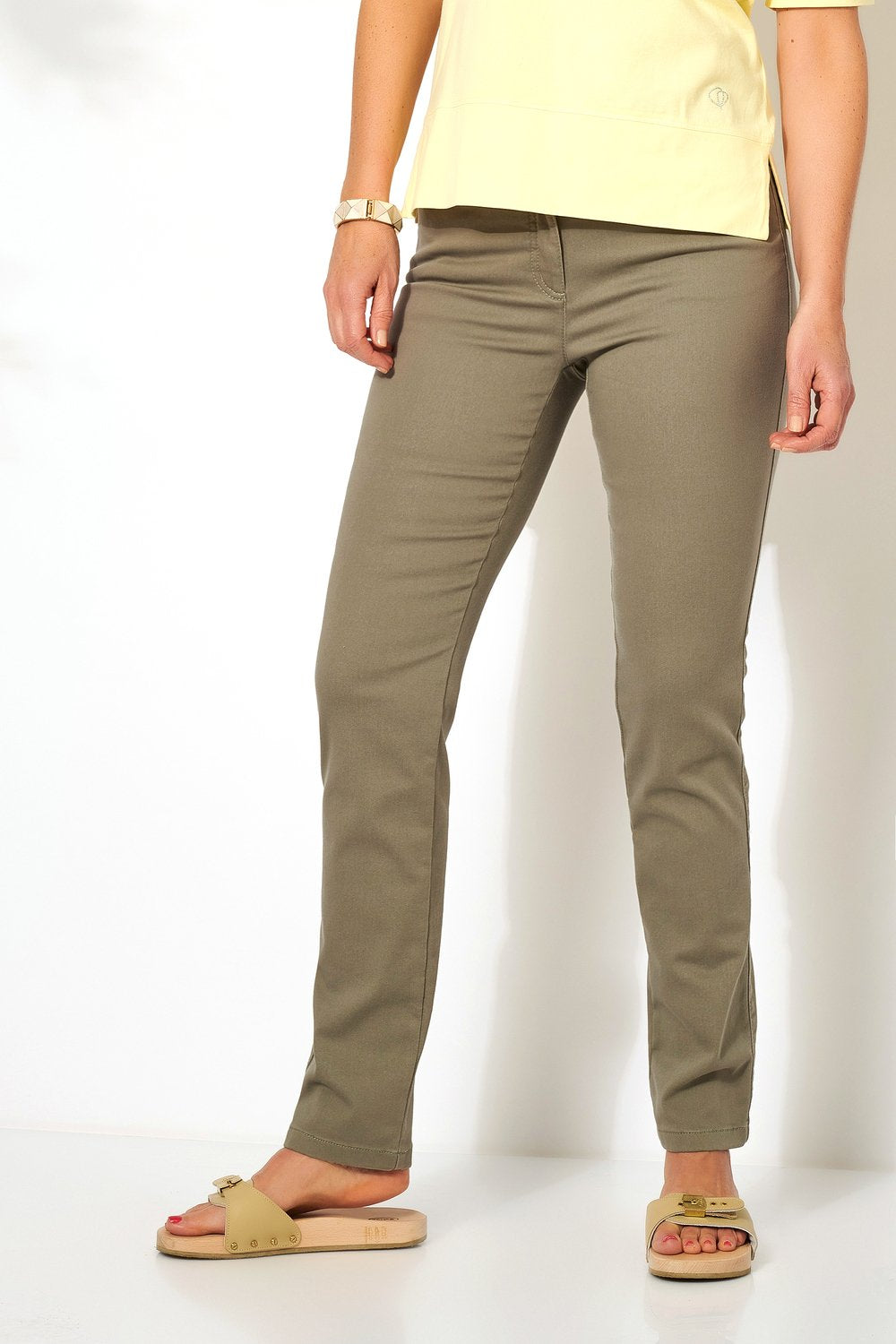 Enkelbroeken groen TONI