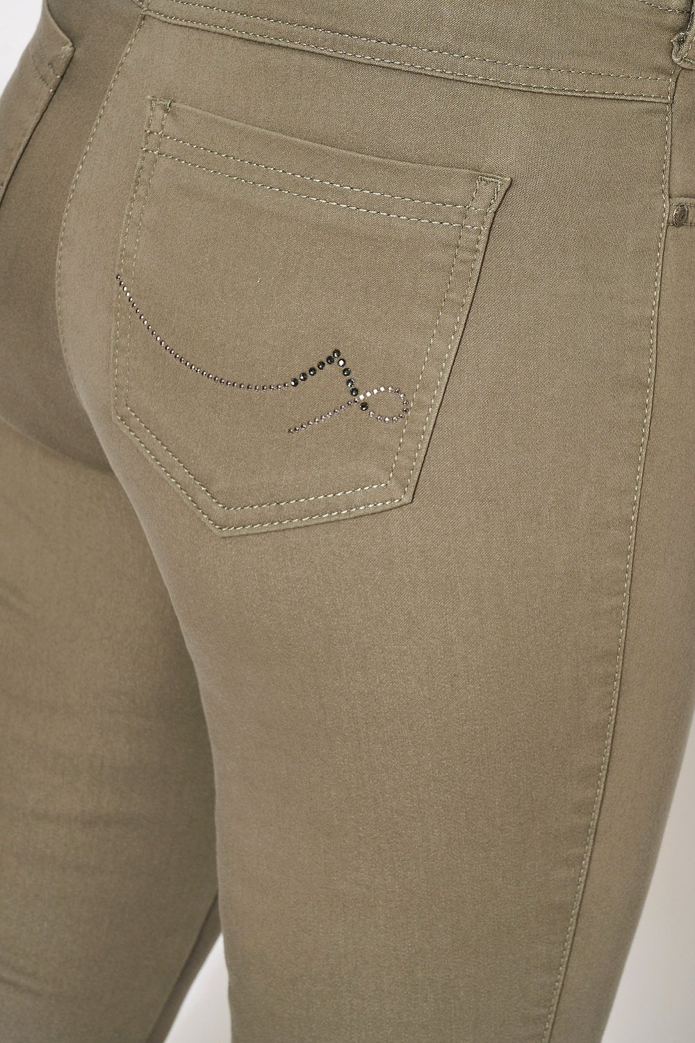 Enkelbroeken groen TONI