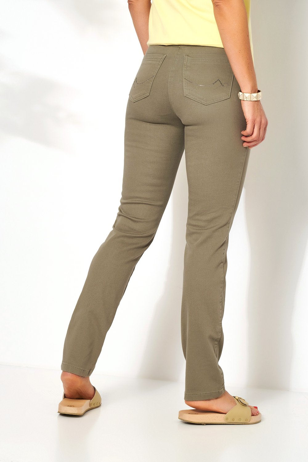 Enkelbroeken groen TONI