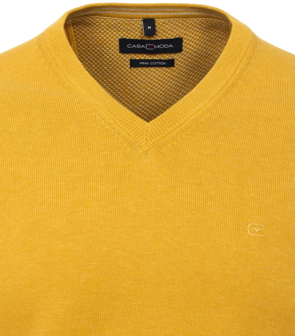 Pulls geel Casa Moda