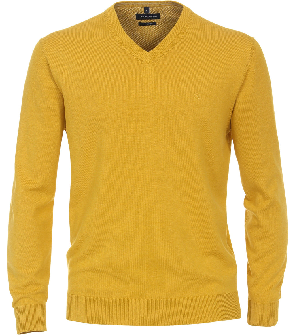 Pulls geel Casa Moda