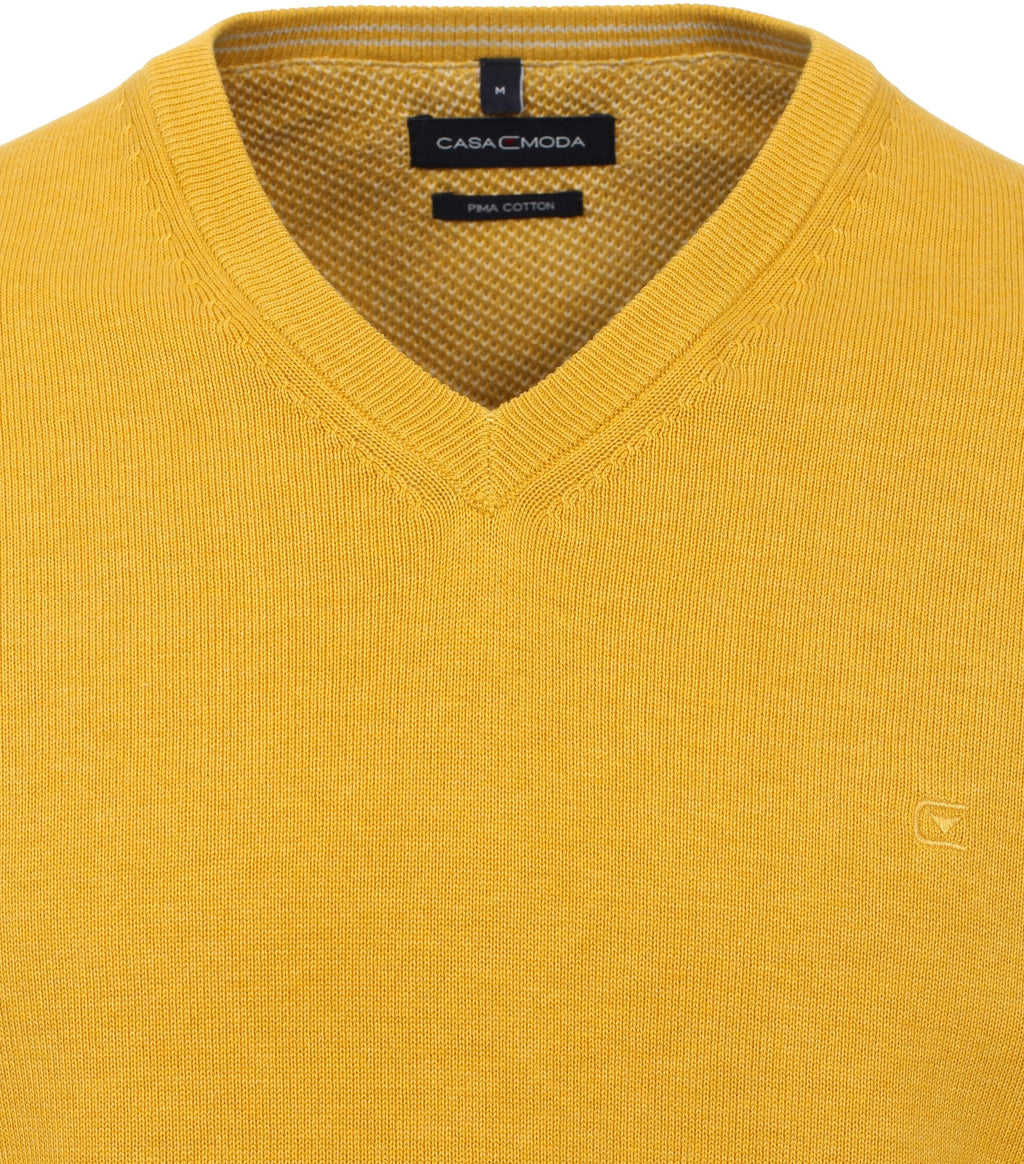 Pulls geel Casa Moda
