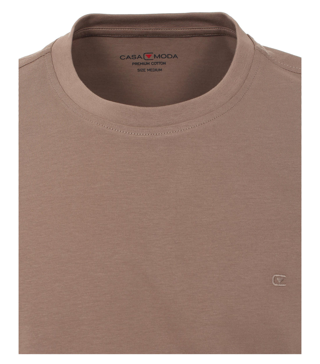 T-shirts korte mouw bruin Casa Moda