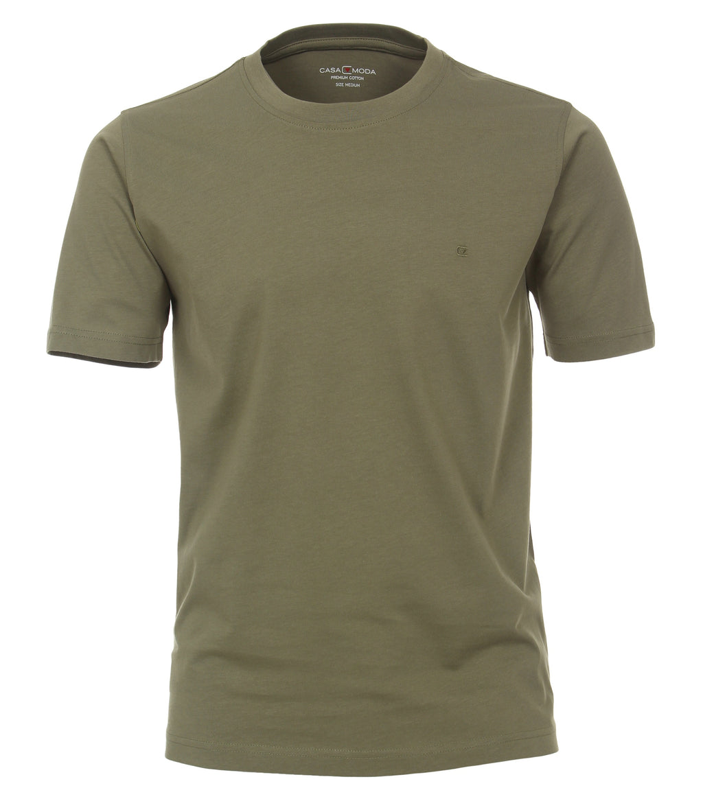 T-shirts korte mouw groen Casa Moda