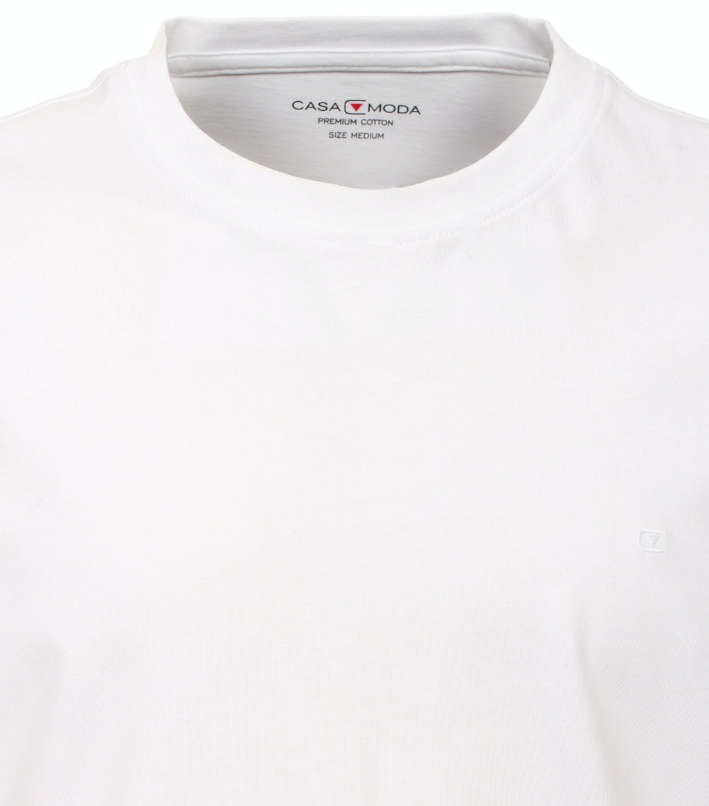 T-shirts korte mouw wit Casa Moda