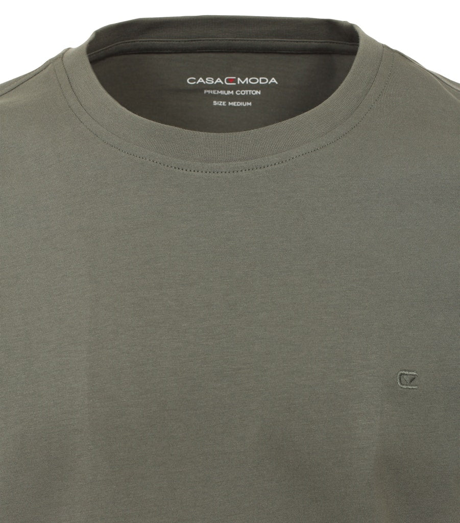 T-shirts korte mouw groen Casa Moda