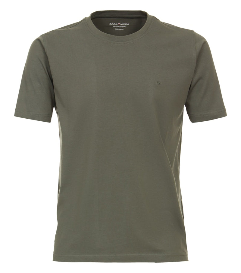 T-shirts korte mouw groen Casa Moda
