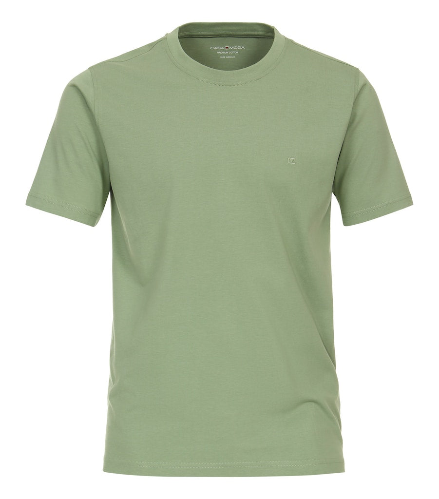 T-shirts korte mouw groen Casa Moda