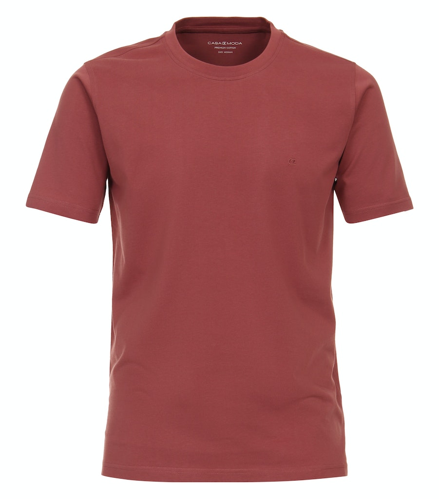 T-shirts korte mouw rood Casa Moda