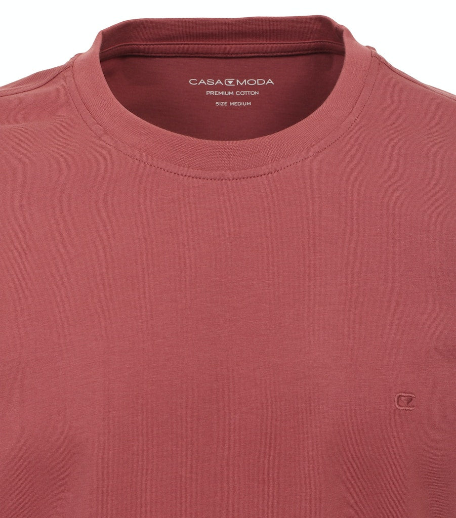 T-shirts korte mouw rood Casa Moda