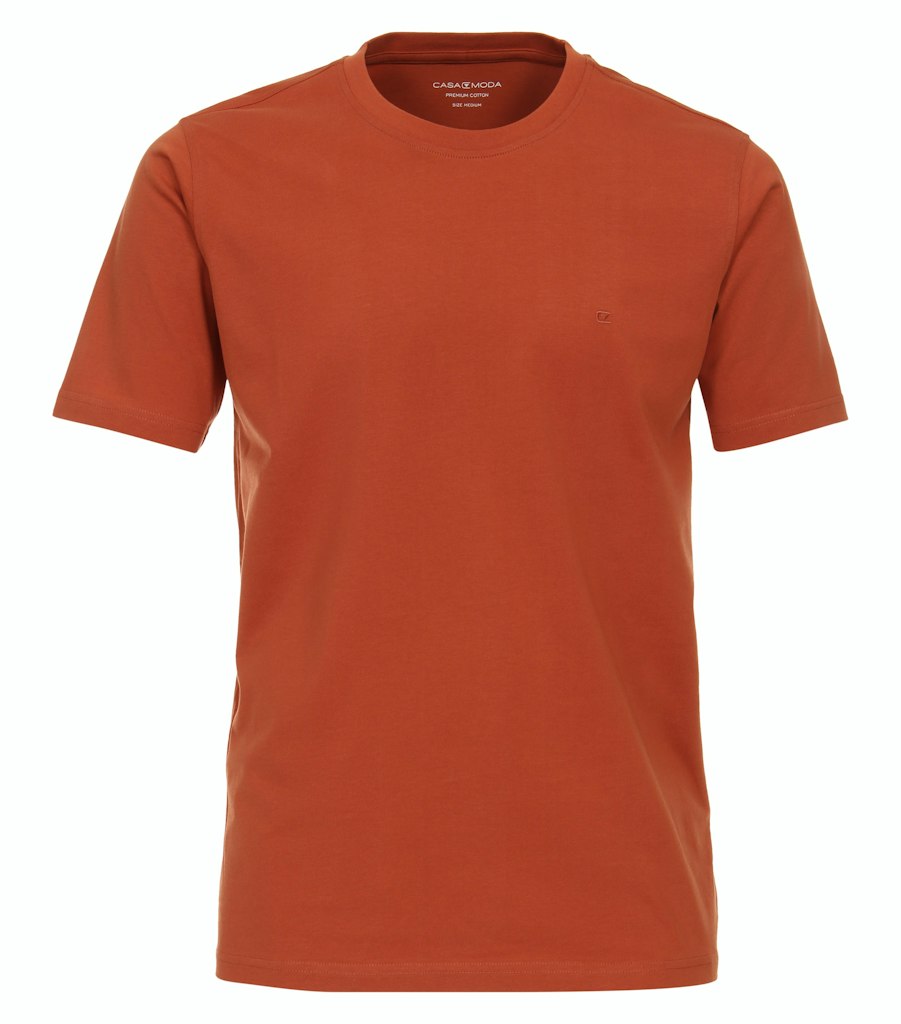 T-shirts korte mouw oranje Casa Moda