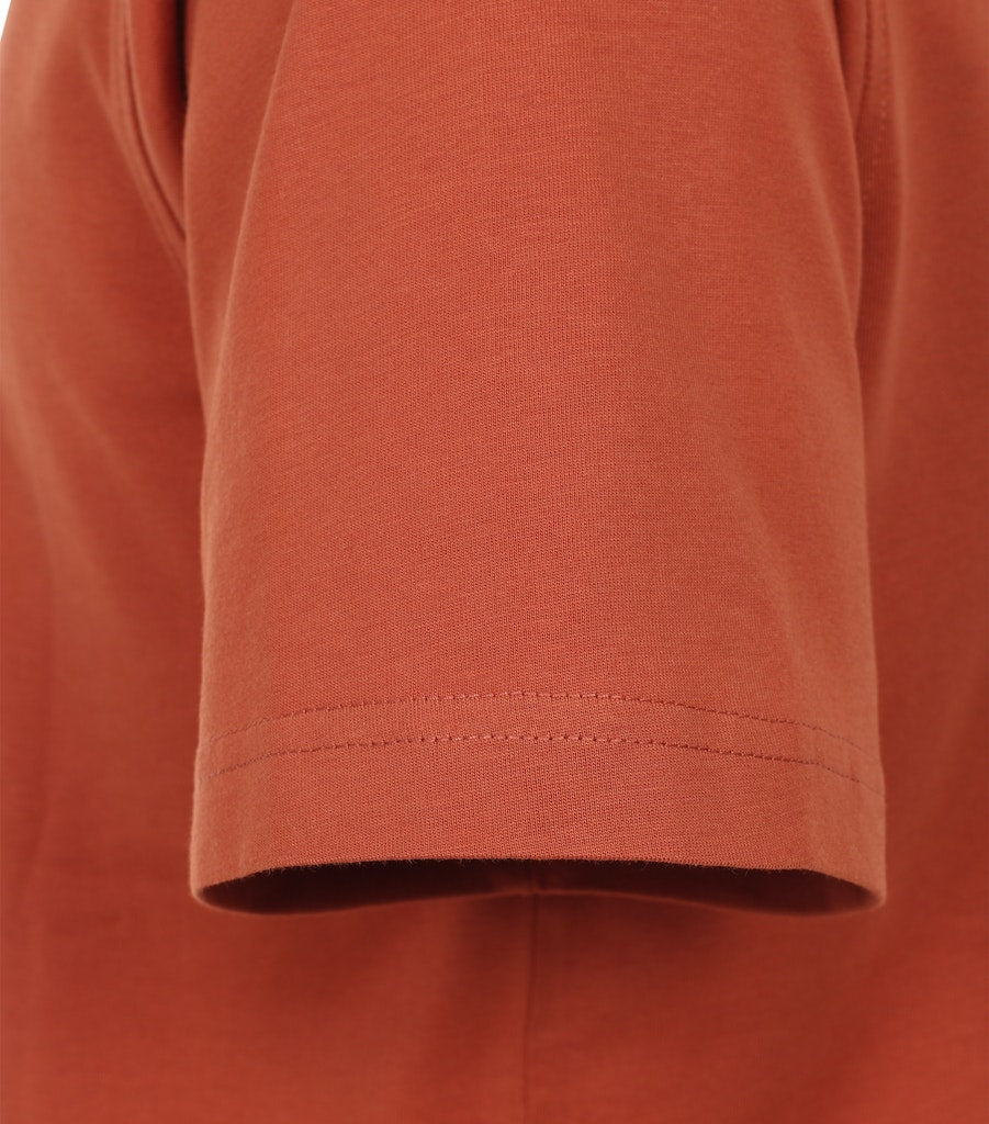 T-shirts korte mouw oranje Casa Moda
