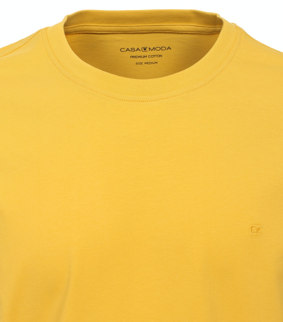 T-shirts korte mouw geel Casa Moda