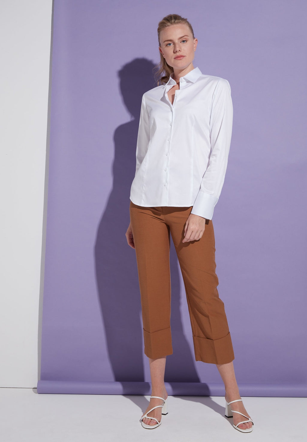 Blouses lange mouw wit ETERNA