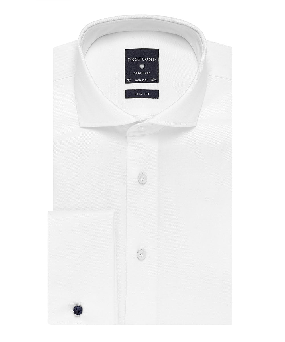Smokinghemden wit Profuomo