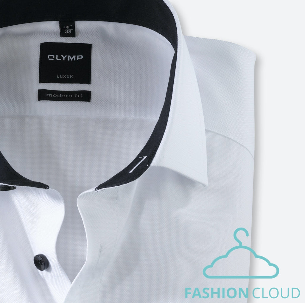 Hemden lange mouw wit OLYMP