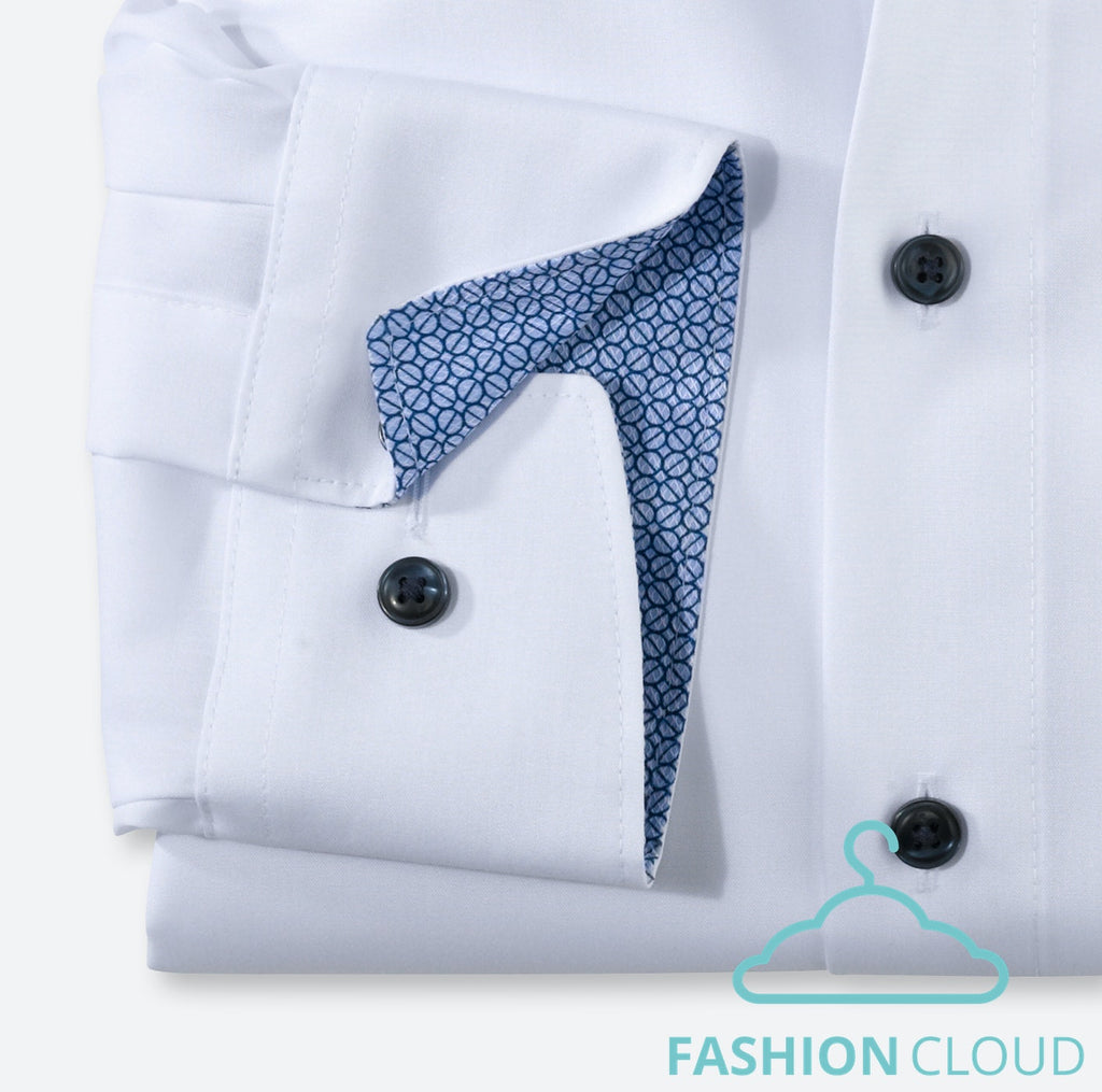 Hemden lange mouw wit OLYMP