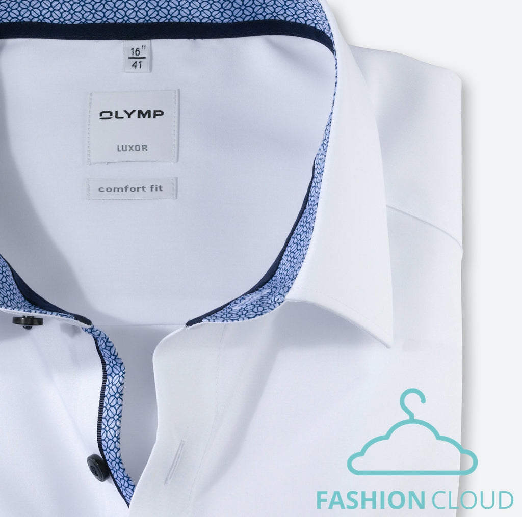 Hemden lange mouw wit OLYMP