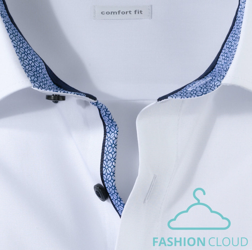 Hemden lange mouw wit OLYMP