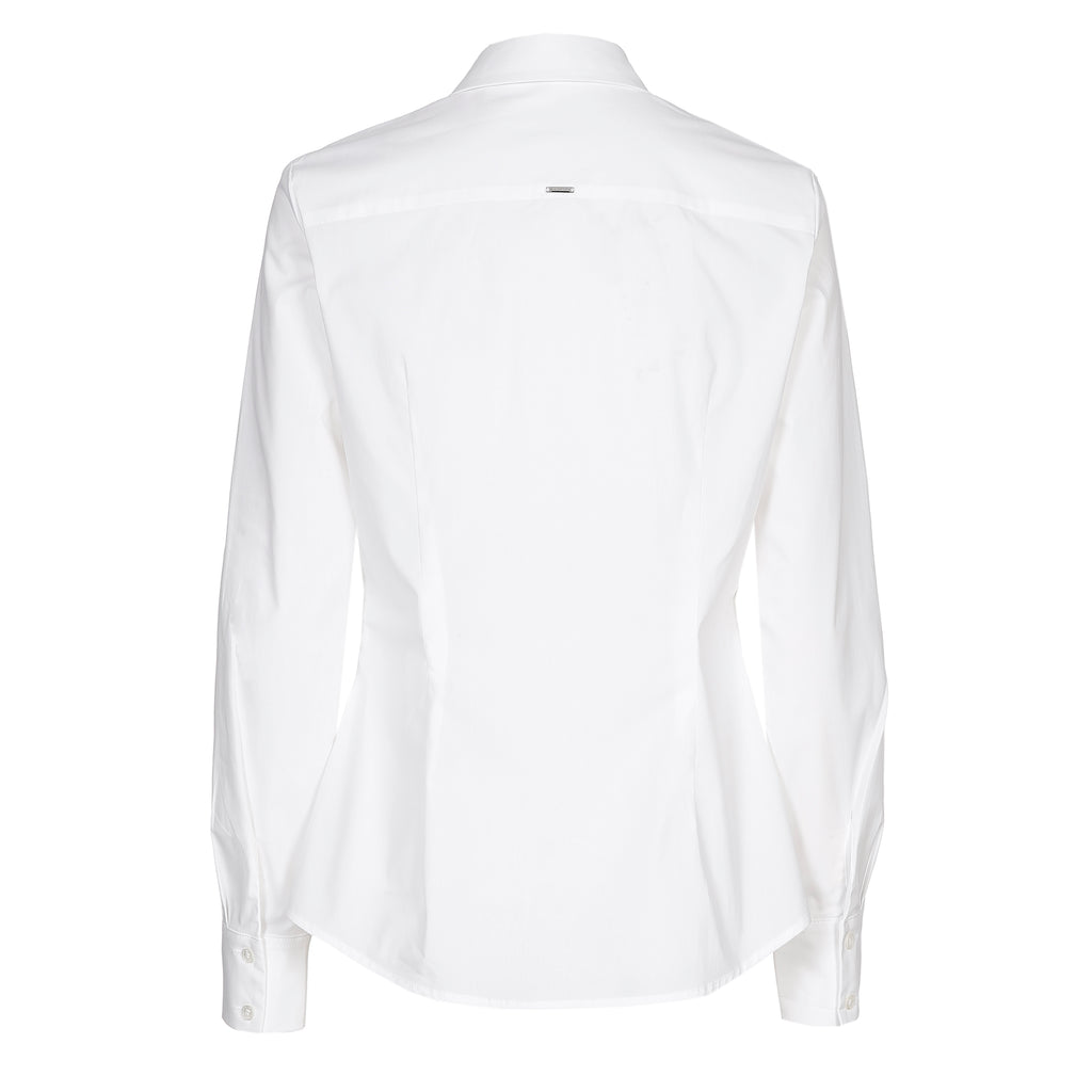 Blouses lange mouw wit Xandres