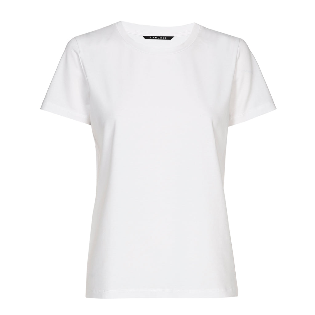 T-shirts korte mouw wit Xandres