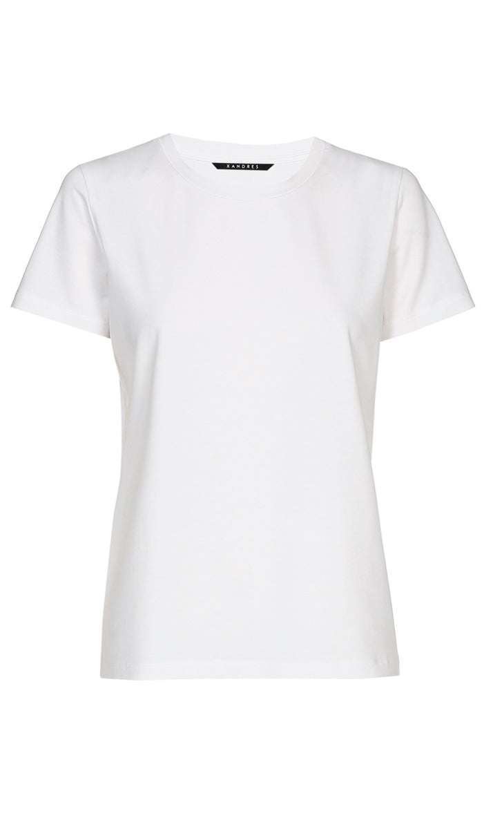 T-shirts korte mouw wit Xandres