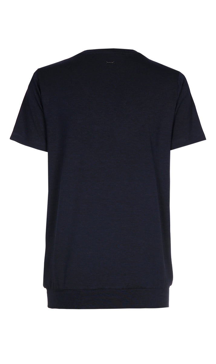 T-shirts korte mouw blauw Xandres